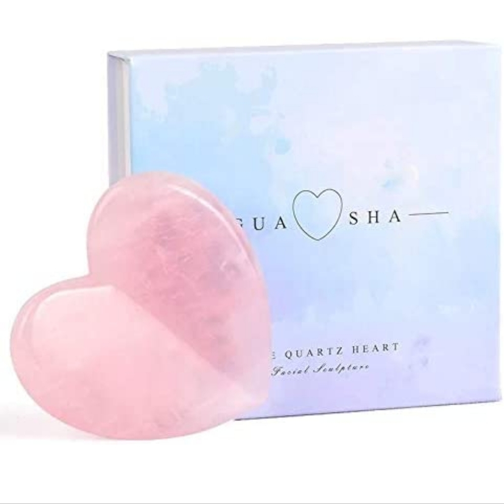 Healing Crystal Rose Quartz Gua Sha Tool